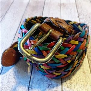 CAPEZIO | Vintage Argentina Colorful Braided Belt